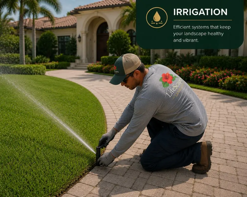Irrigation system installation and smart controller upgrade